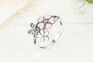 Cherry Blossom Flower Ring